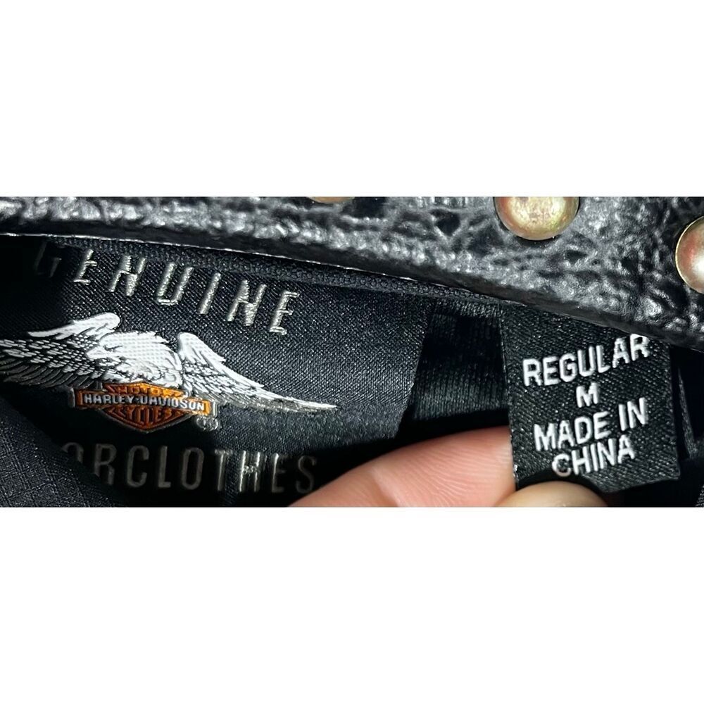 Harley Davidson Snap Button Down Performance Shir… - image 7